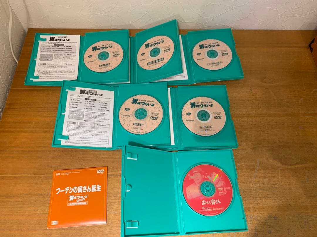 G0207-26★男はつらいよ 木製ボックス　DVD 原作：監督　山田洋次