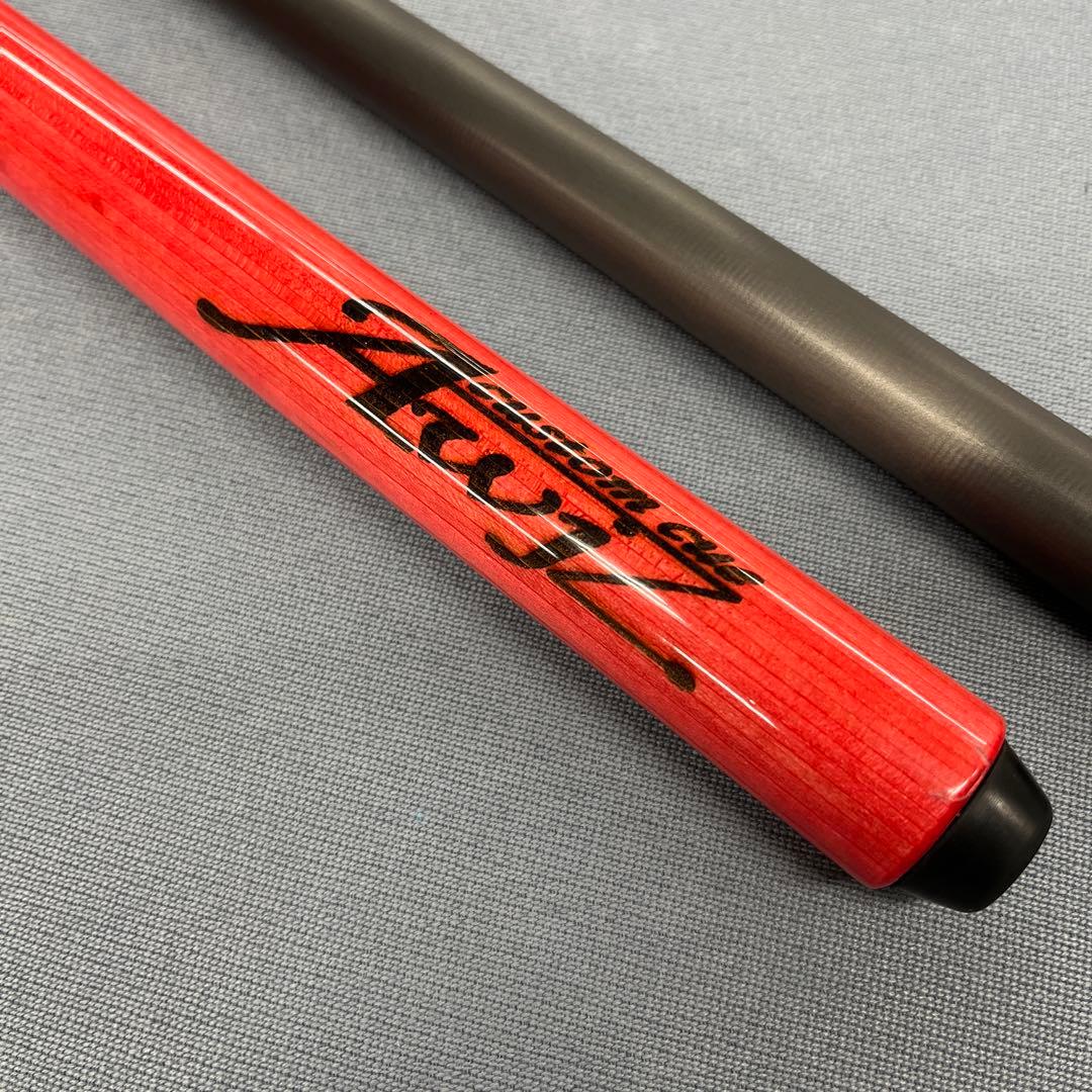 アワジジャンプキュー　ビリヤードキュー 赤・黒