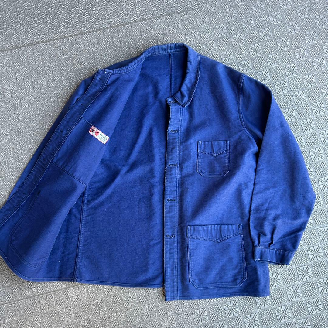 【50s】フレンチモールスキンジャケット