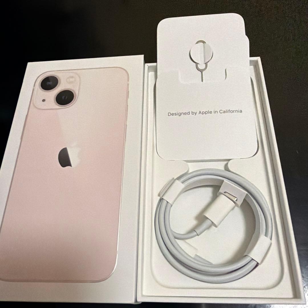 iPhone13 mini 本体 128GB SIMフリー ピンク 箱付き