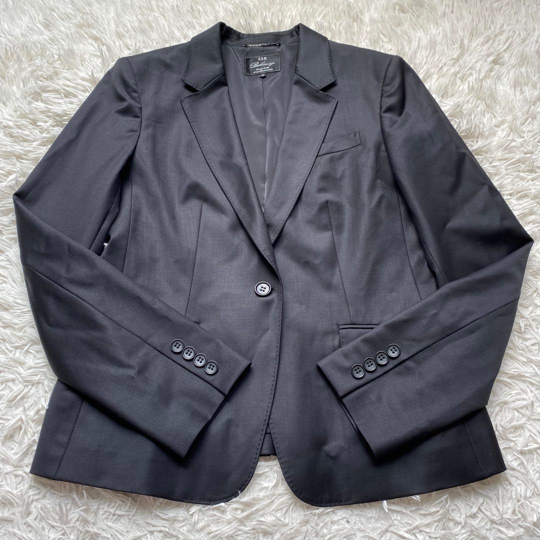 美品★23区★高級ウール素材★ジャケットスーツ★セットアップ★スカート★42