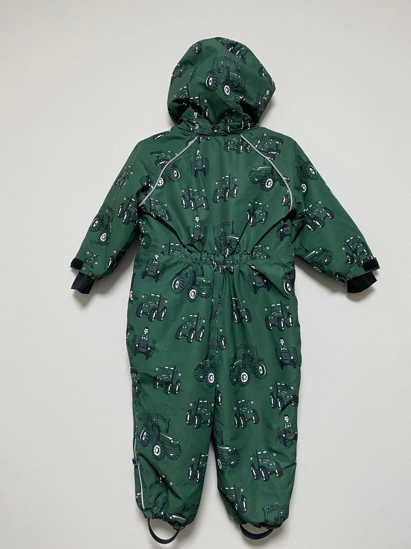 Smafolk トラクター柄 スキーウェア 2-3歳用