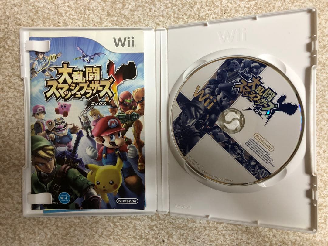 【美品】 Nintendo 任天堂 Wii 本体 ソフト コントローラー マリオ