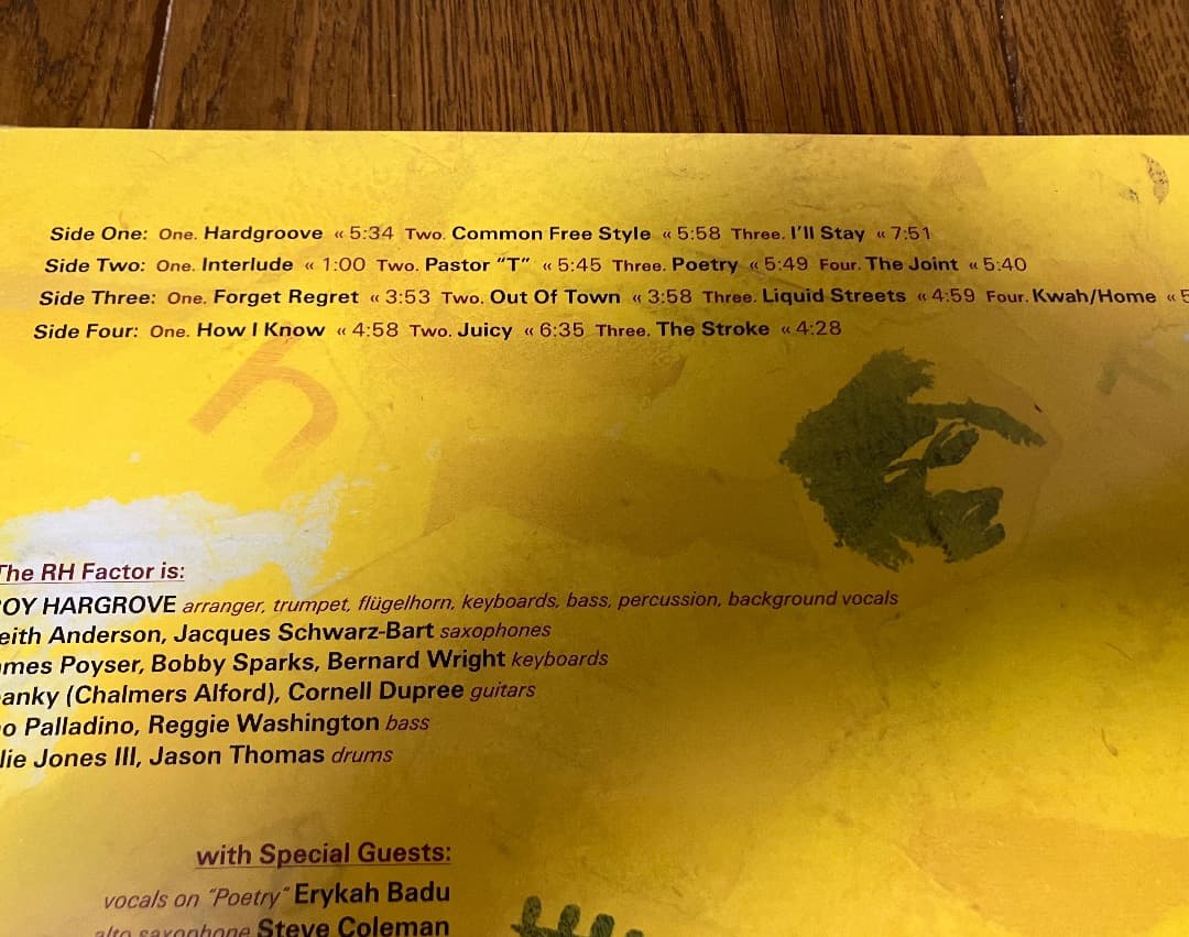 新品 The RH Factor / Hard Groove 2LP レコード