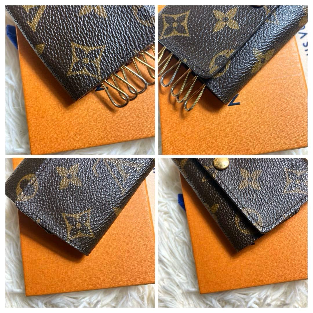 極美品＊ルイヴィトン 6連キーケース モノグラム 箱付き