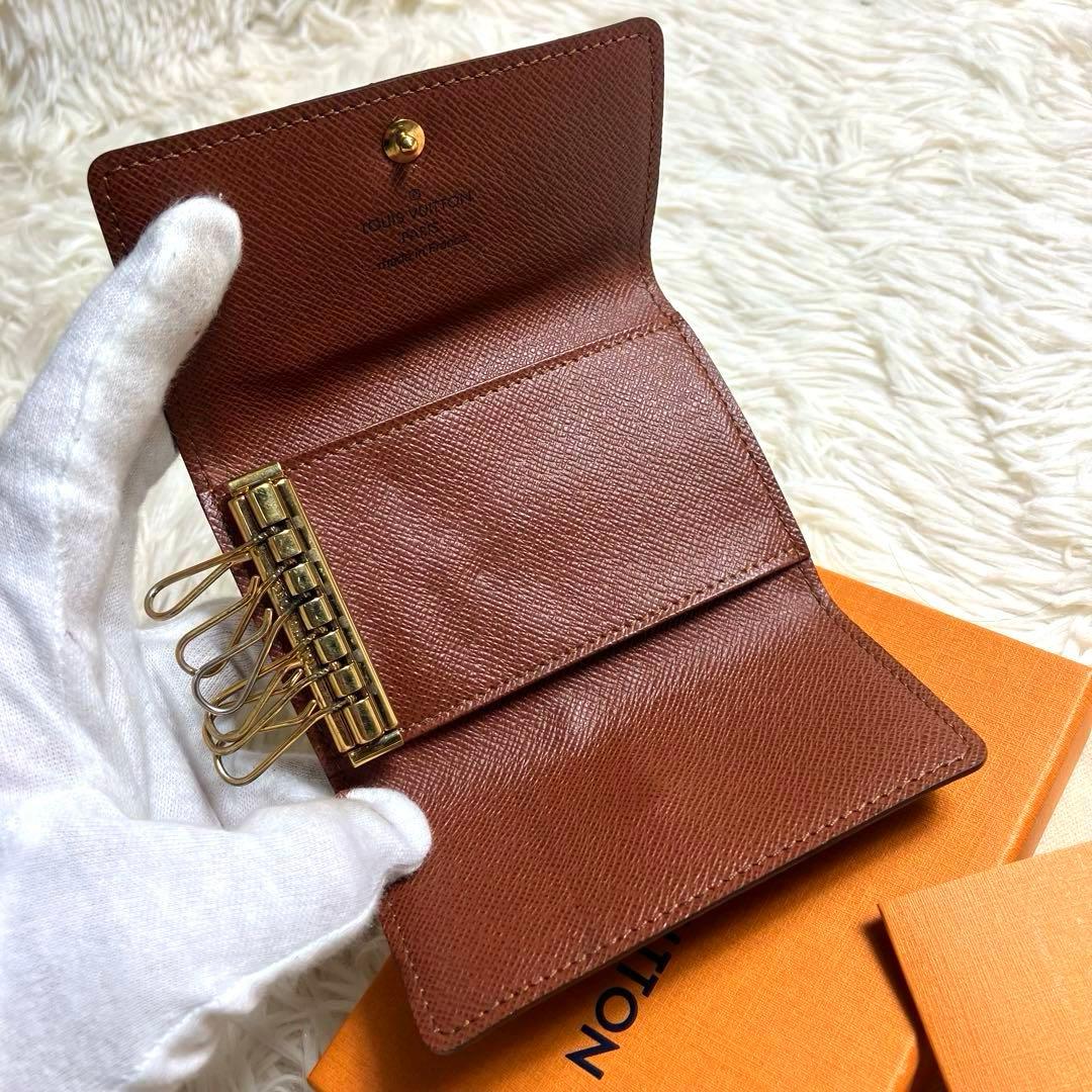 極美品＊ルイヴィトン 6連キーケース モノグラム 箱付き