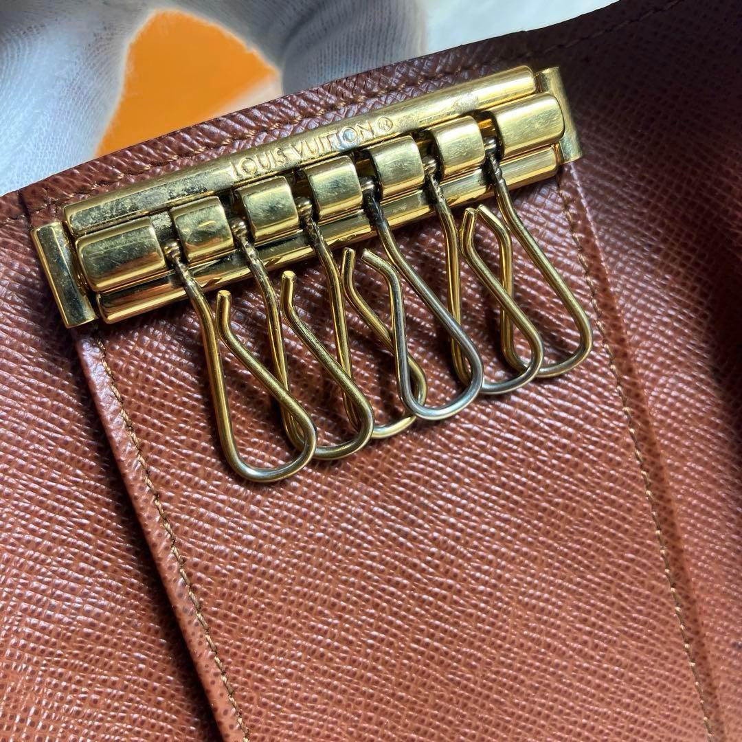 極美品＊ルイヴィトン 6連キーケース モノグラム 箱付き