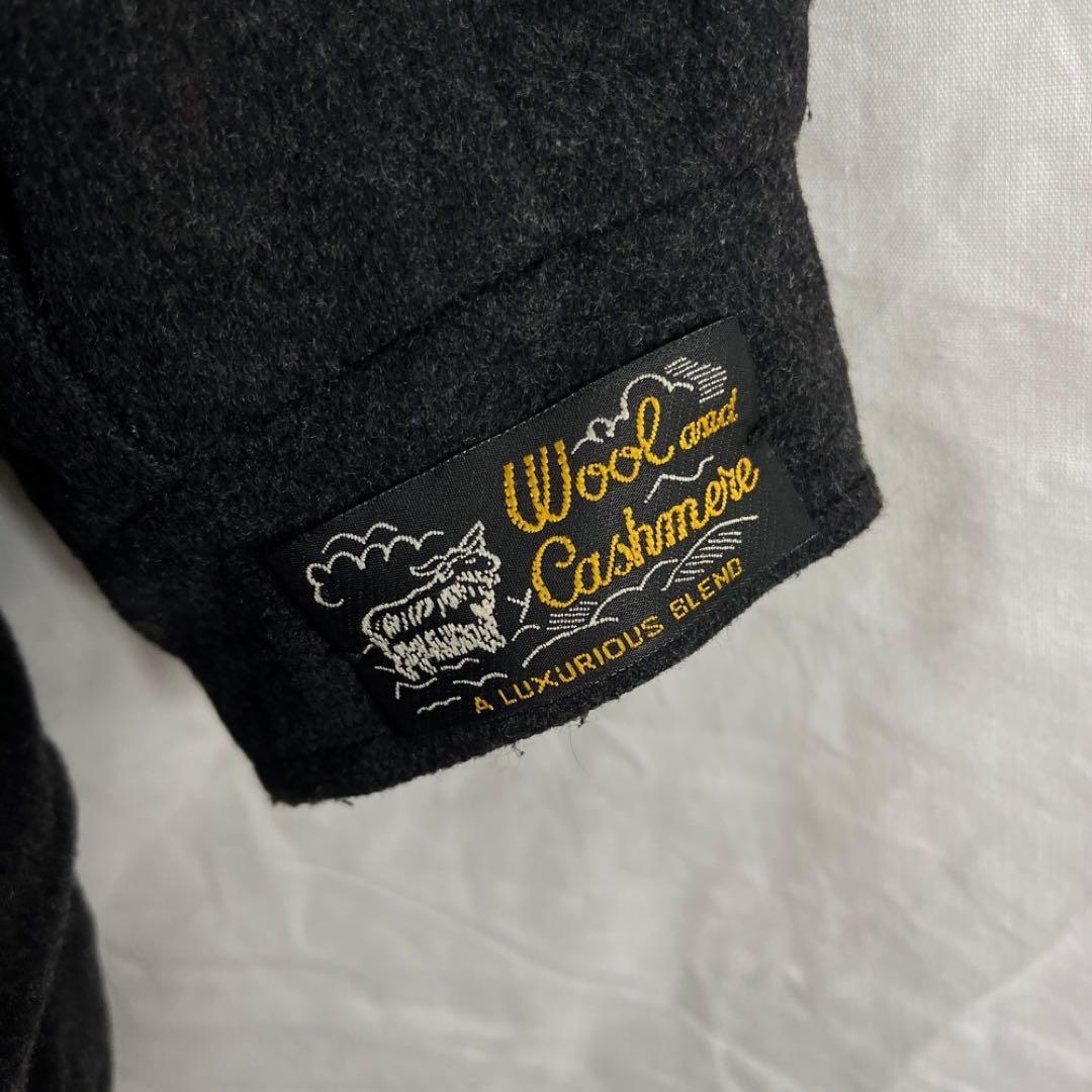 80s 90s lanificio vallombrosa カシミア混 コート