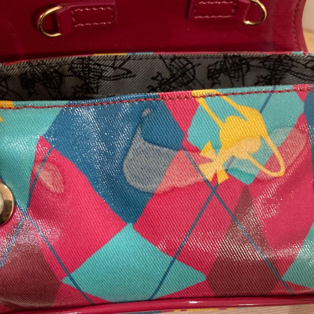 【美品(内側訳あり)】ヴィヴィアンウエストウッド　バッグ　クラッチ　ショルダー