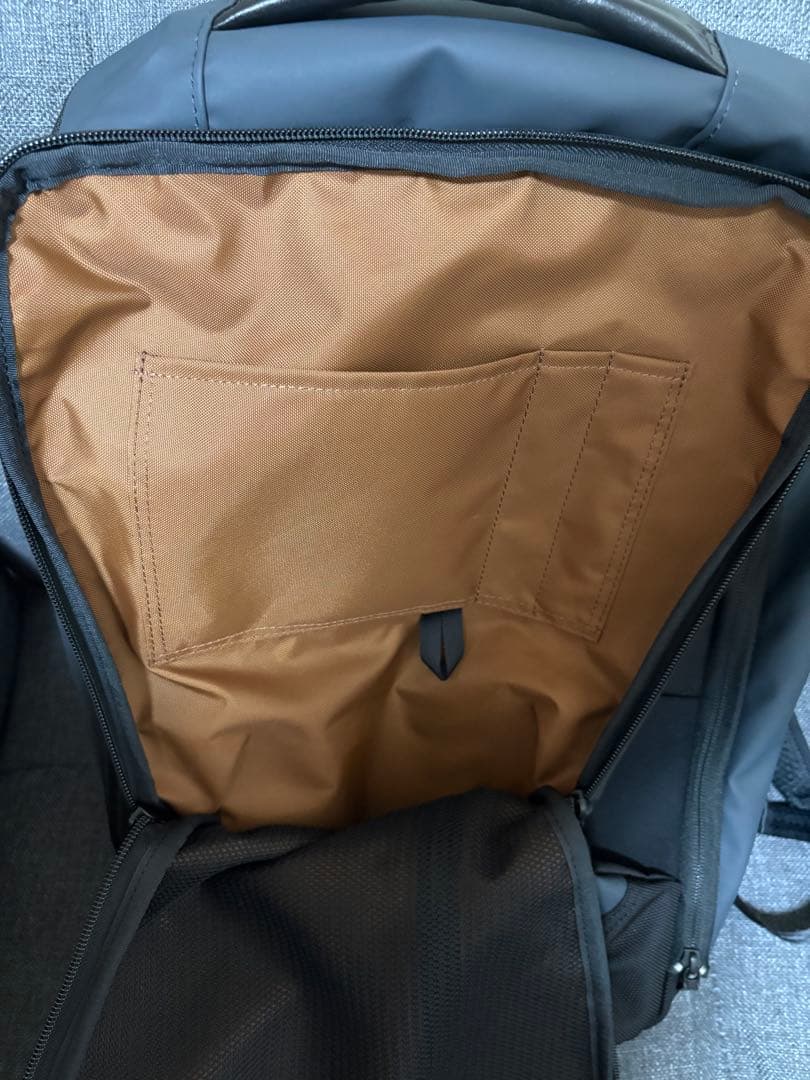 【さらに値下げ！1回使用】マスターピースslick バックパックL ネイビー袋付