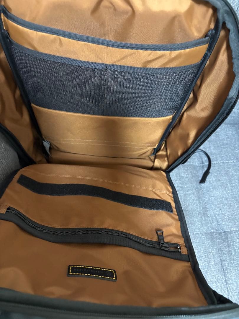 【さらに値下げ！1回使用】マスターピースslick バックパックL ネイビー袋付