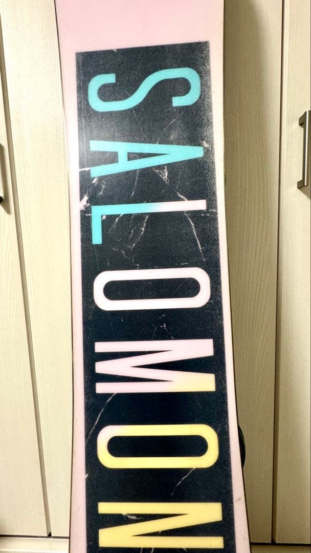 送料込み 美品 SALOMON スノーボードセット143cm Oh yeah