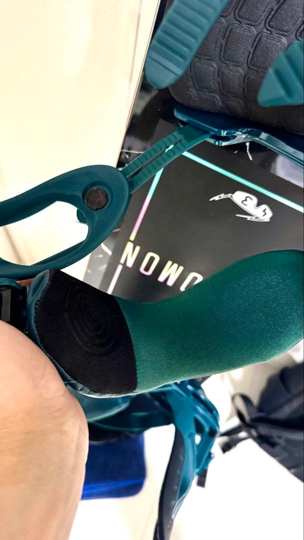 送料込み 美品 SALOMON スノーボードセット143cm Oh yeah