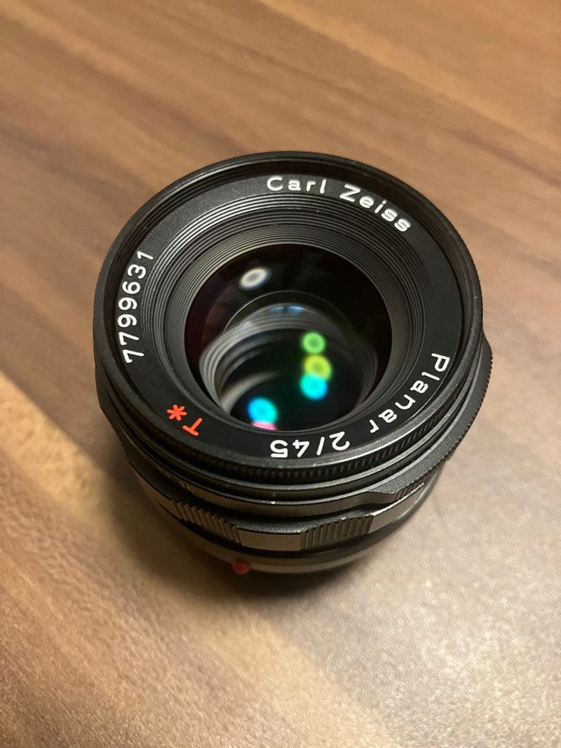【ライカMマウント】 CONTAX コンタックス Planar 45mm F2