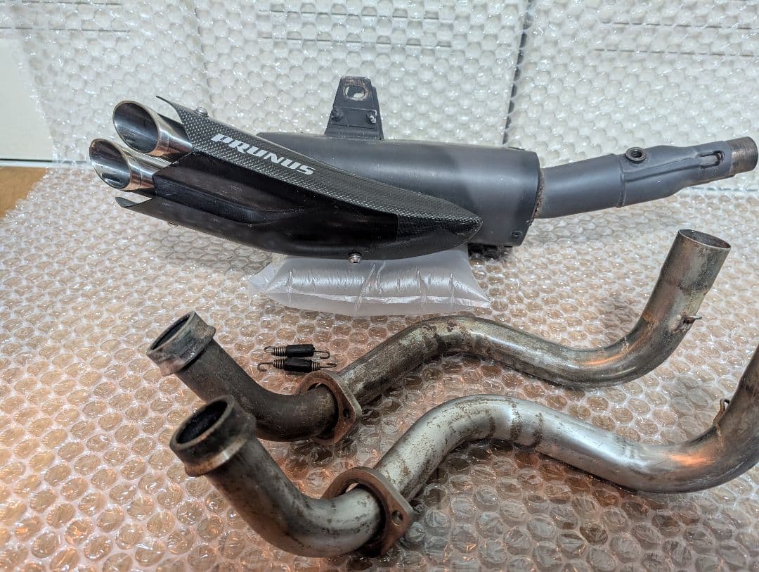 PRUNUS フルエキゾーストマフラー MT-07/XSR700【送料無料】