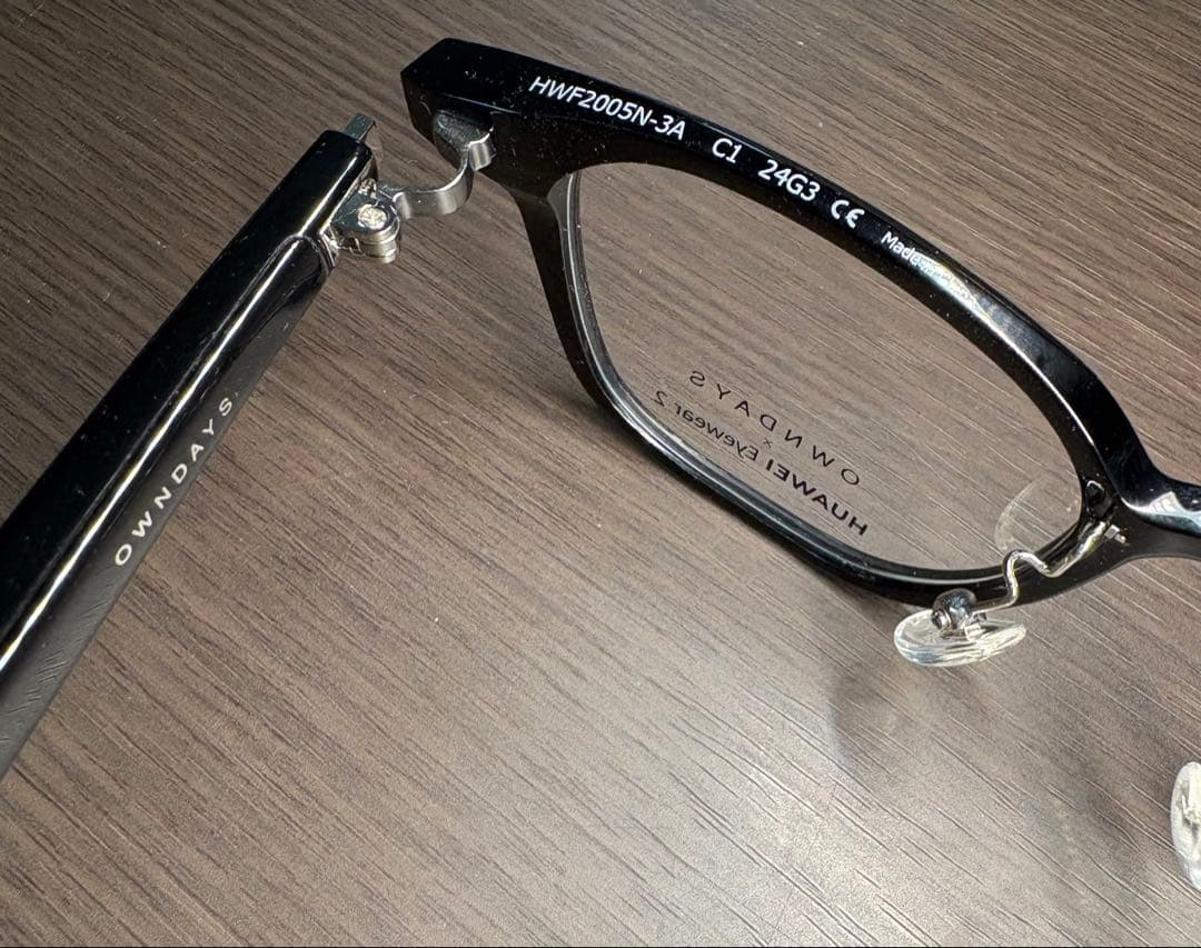 新品未使用OWNDAYS×HUAWEI Eyewear2 別売りサングラス付き