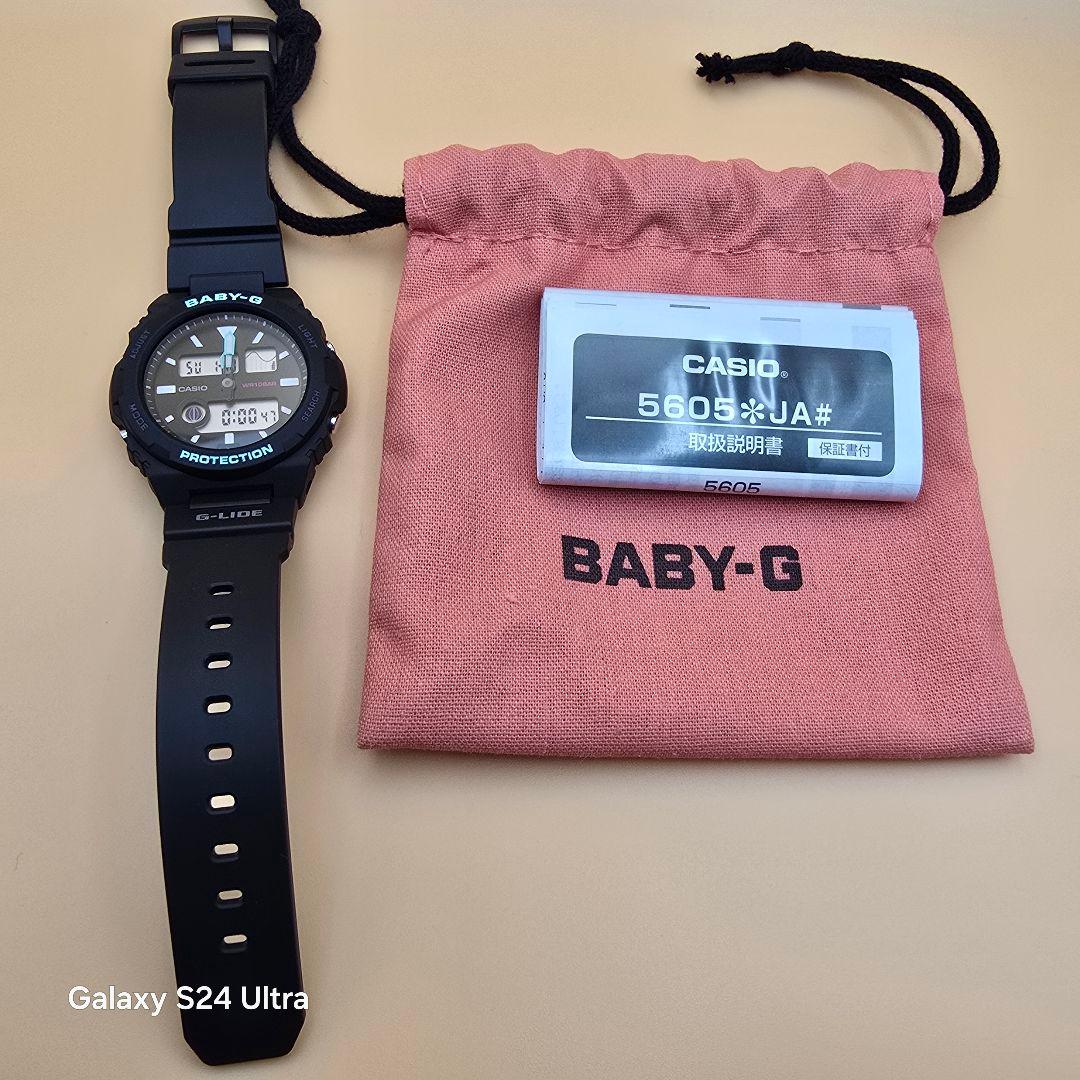 未使用カシオ Baby-G BAX-100-1AJF レディース腕時計