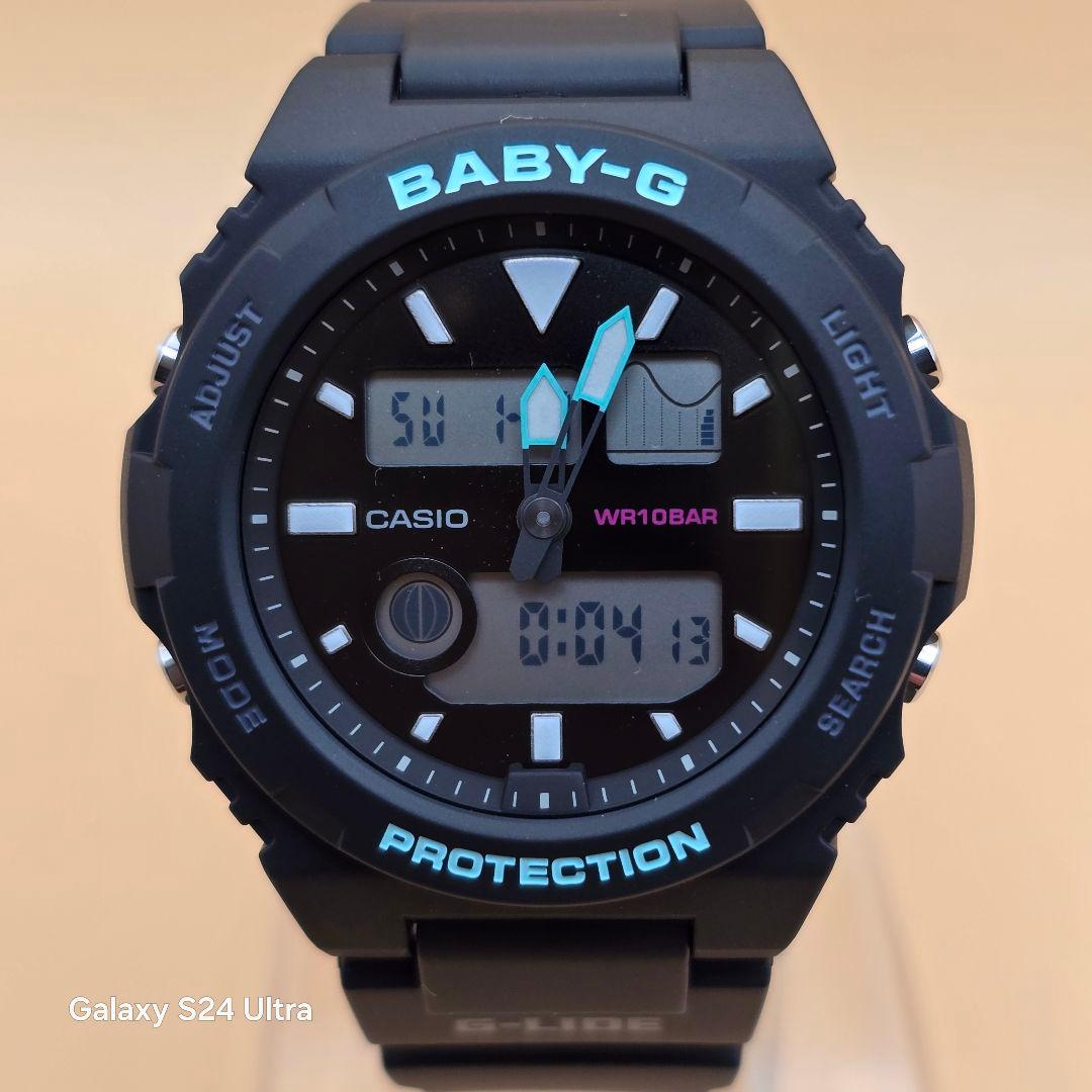 未使用カシオ Baby-G BAX-100-1AJF レディース腕時計