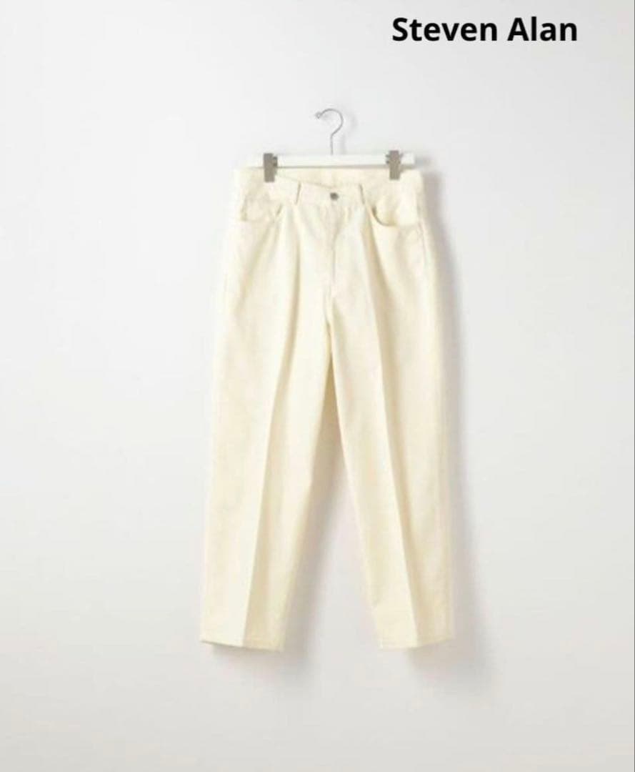 スティーブアラン Steven Alan チノパン チノパンツ ホワイト XL