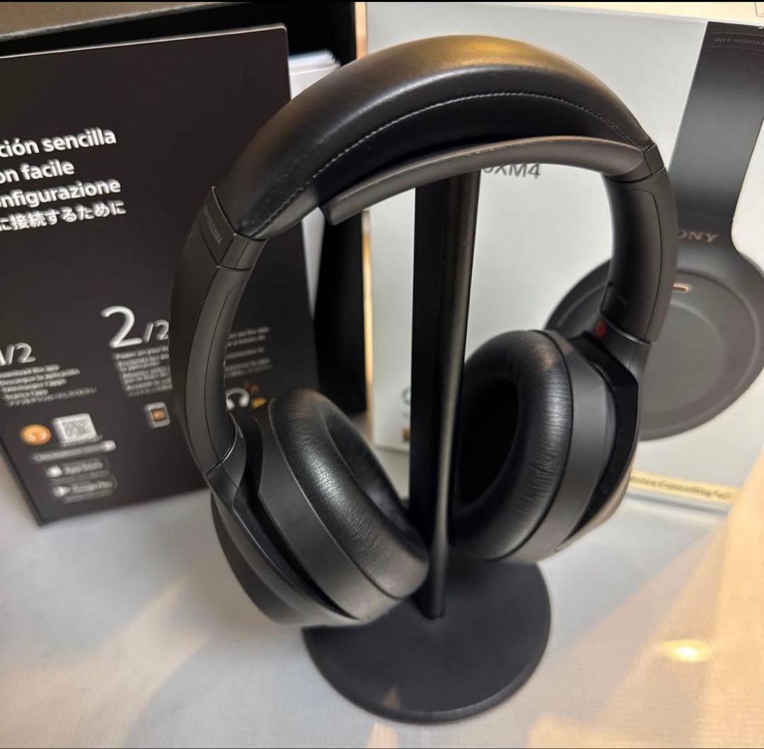 SONYWH-1000XM4 ヘッドホンスタンド付き　 付属品◎