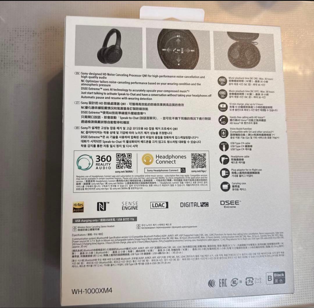 SONYWH-1000XM4 ヘッドホンスタンド付き　 付属品◎