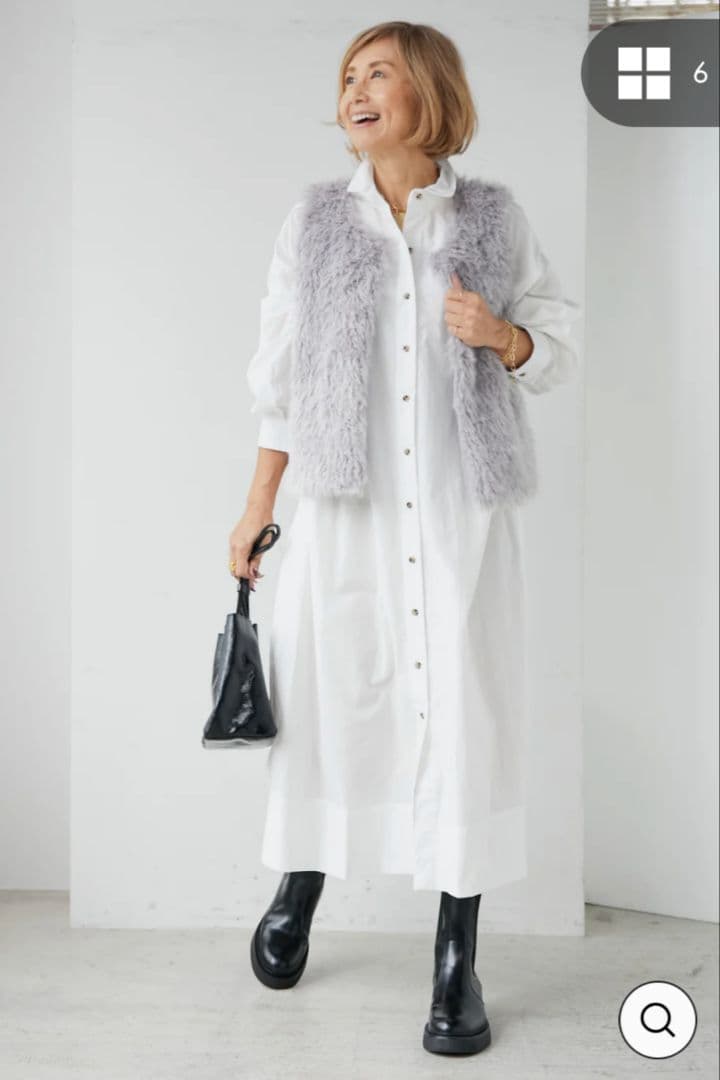 【新品】PLUSOTO.HA チベットラムエコファーベスト