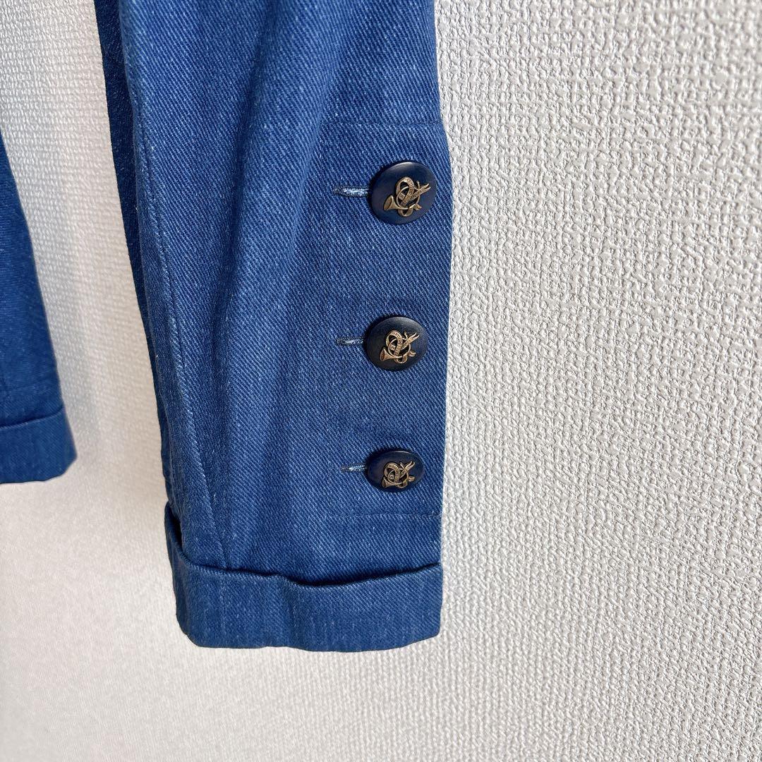 エルメス　デニムパンツ　テーパードパンツ　38 HERMES カジュアル