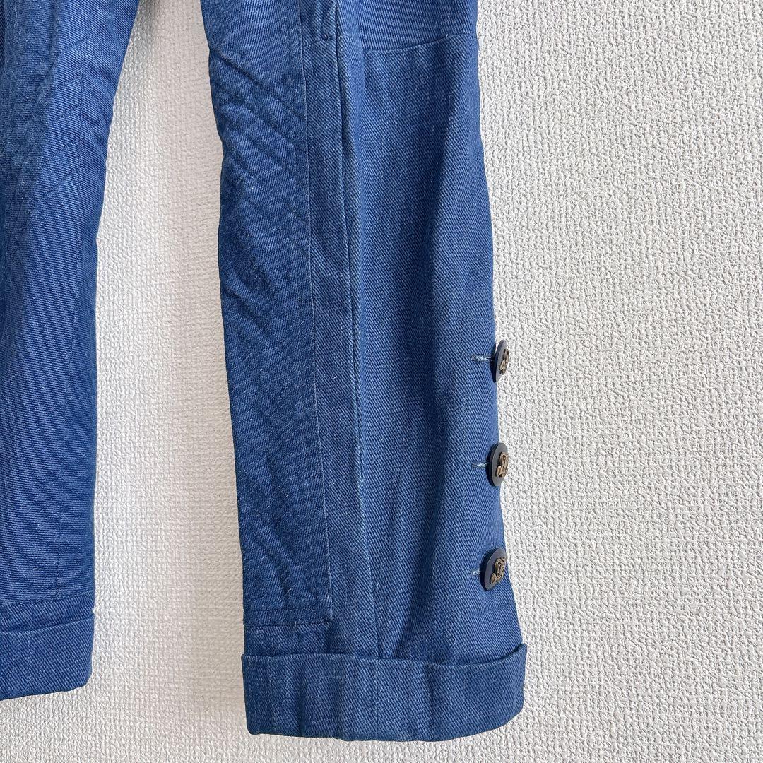 エルメス　デニムパンツ　テーパードパンツ　38 HERMES カジュアル