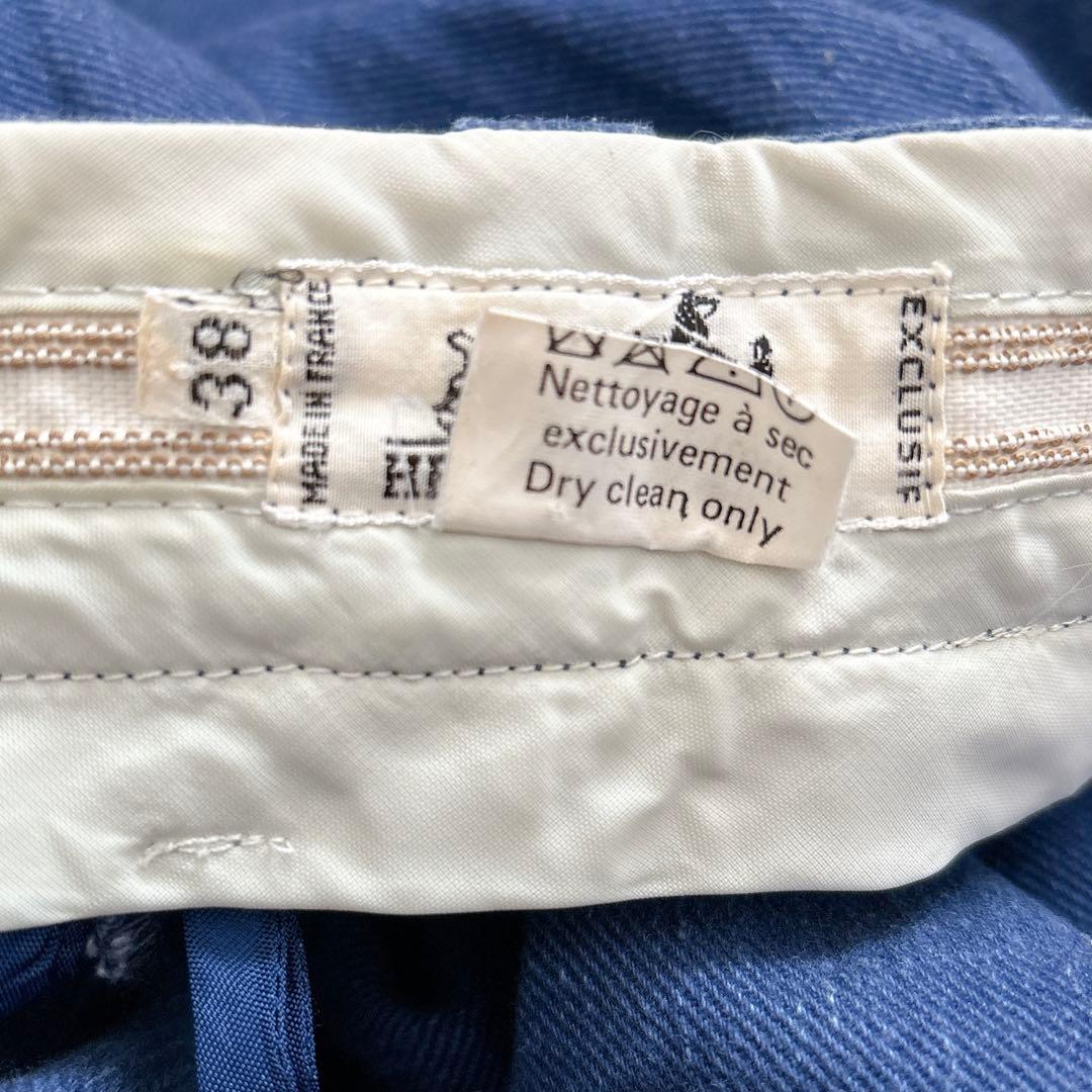 エルメス　デニムパンツ　テーパードパンツ　38 HERMES カジュアル