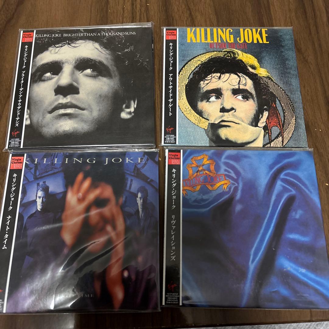 Killing Jokeキリングジョーク　紙ジャケCD4枚セット