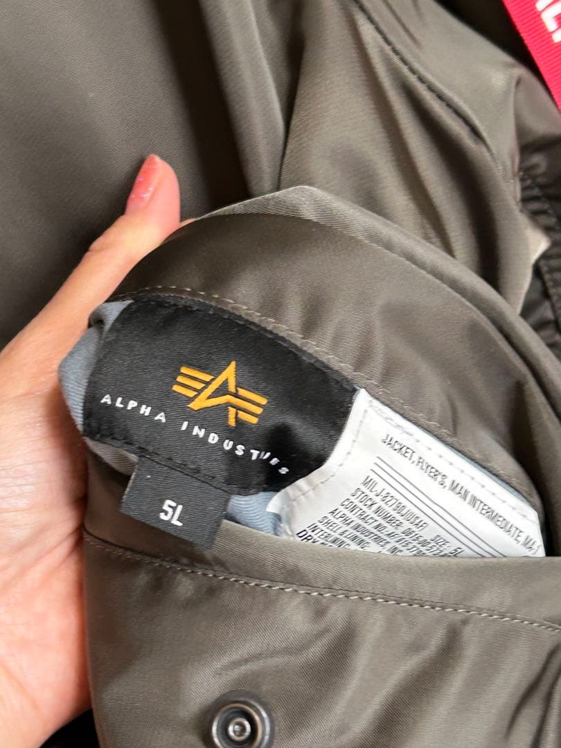 ALPHA 5Lサイズリバーシブルジャケット