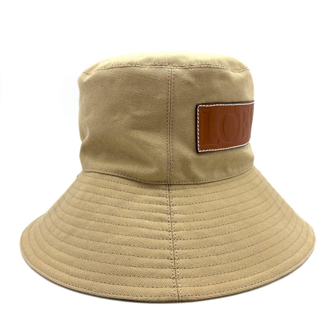 【極美品】ロエベ パウラズイビザ キャンバス バケットハット フィッシャーマン
