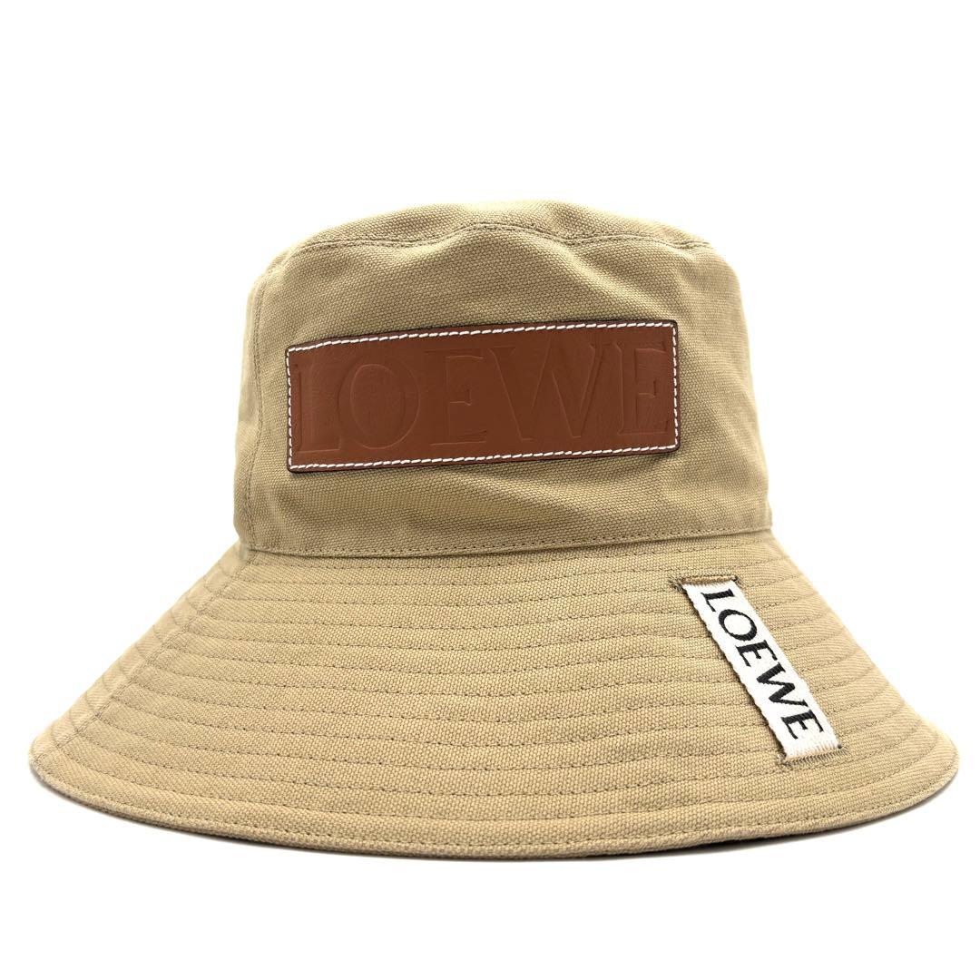 【極美品】ロエベ パウラズイビザ キャンバス バケットハット フィッシャーマン