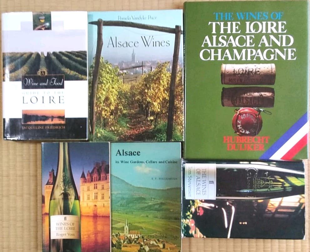 アルザス・ロワールワイン関連書籍 英語版
