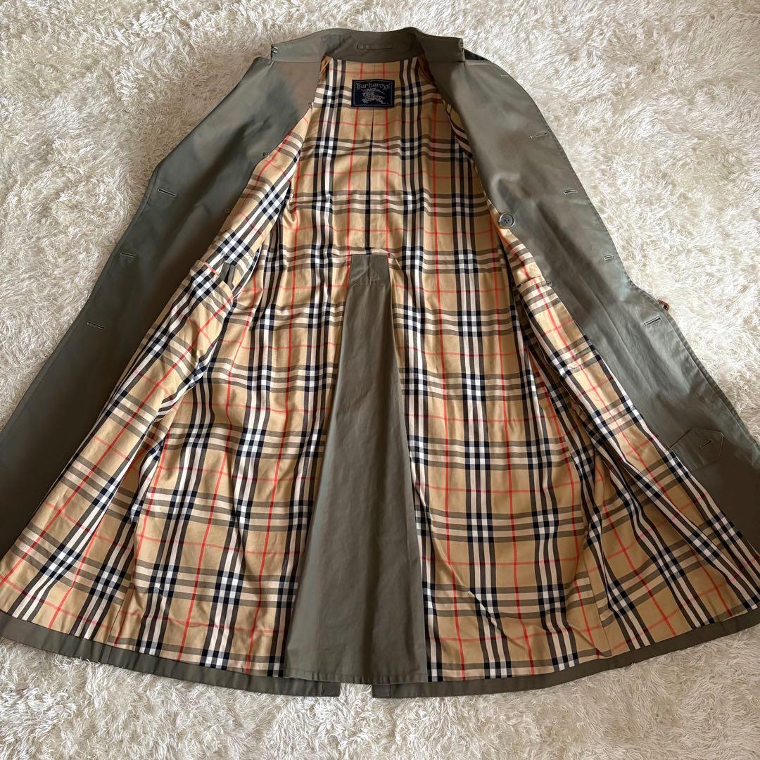 バーバリー 玉虫色 ノバチェック ダブル ベルト