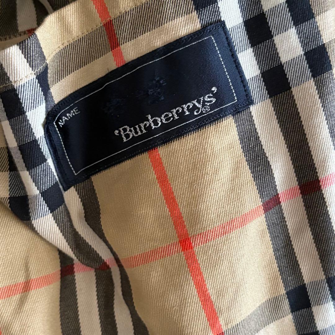 バーバリー 玉虫色 ノバチェック ダブル ベルト