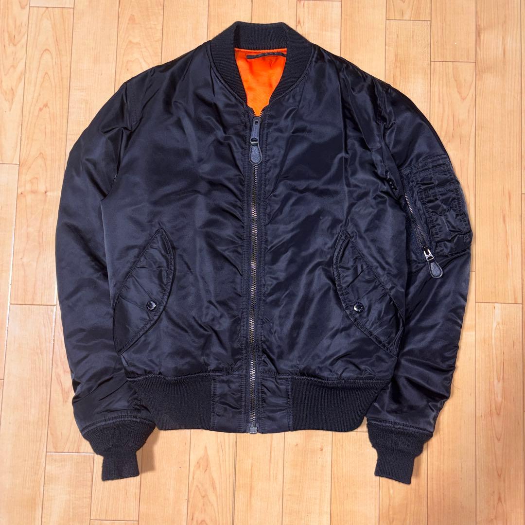 AVIREX ma1 フライトジャケット バックロゴ ミリタリー アメカジ