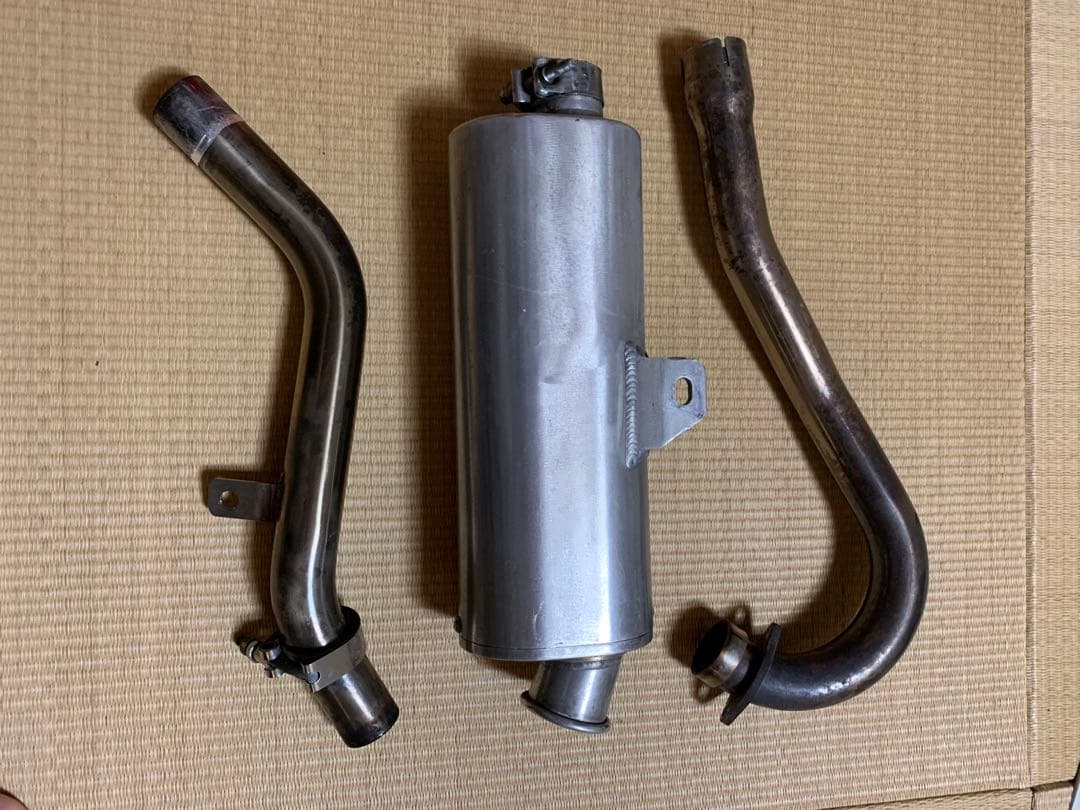 KLX250 rsvマフラー　LX250E 5枚目に装着イメージ載ってます！