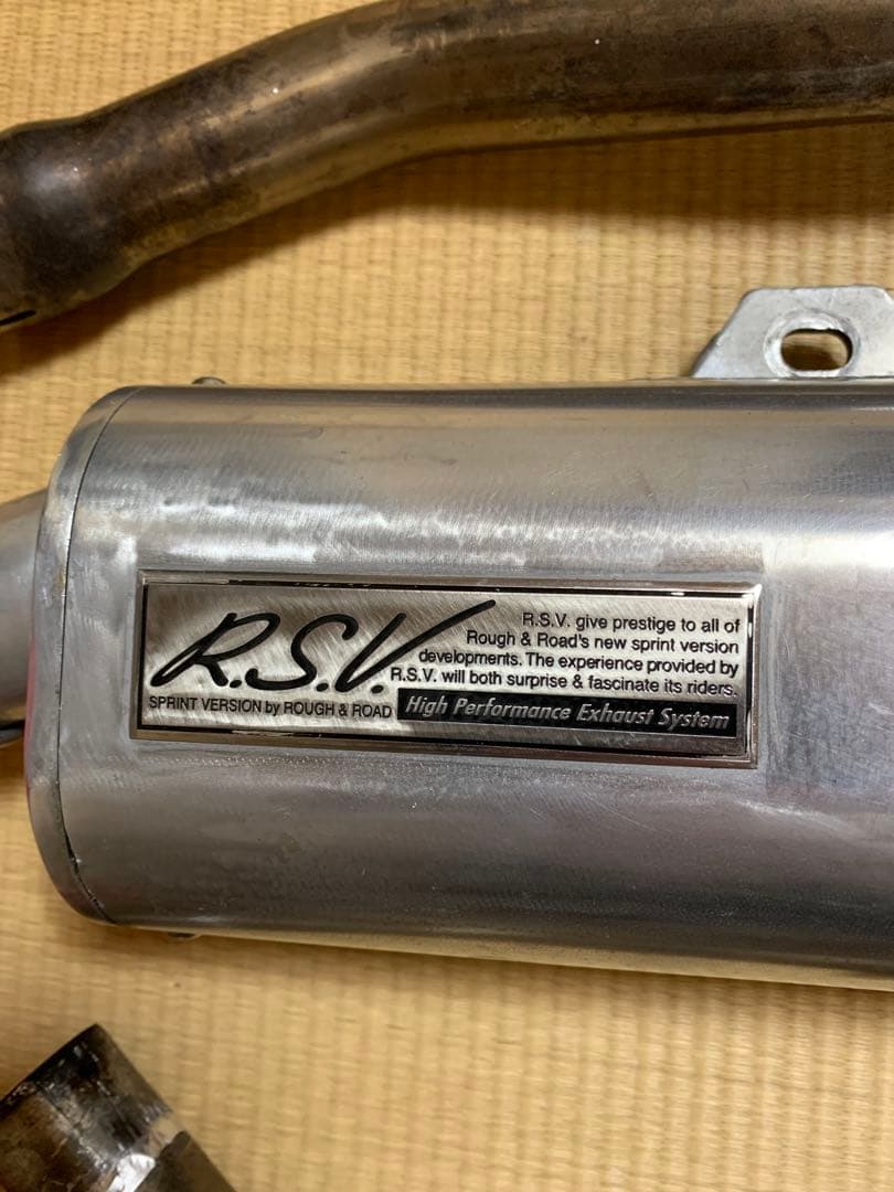 KLX250 rsvマフラー　LX250E 5枚目に装着イメージ載ってます！