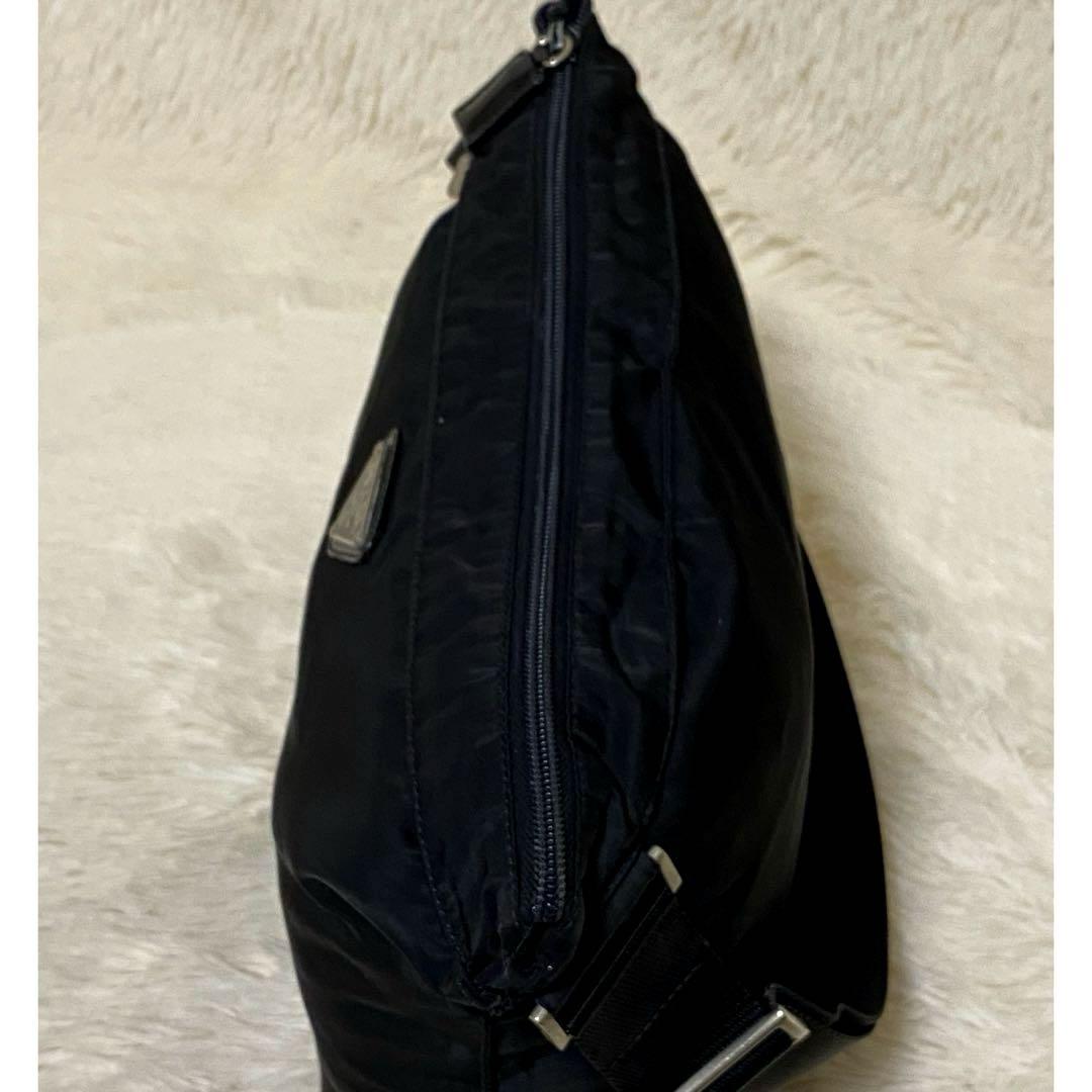 mimo@プロフ必読♡PRADA プラダテスート　ショルダーバッグブラック