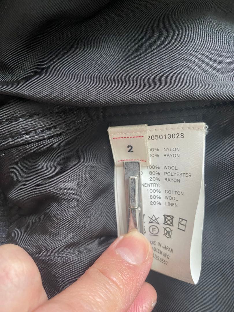 【最終値下】VISVIM THORSON JKT 18AW black 2