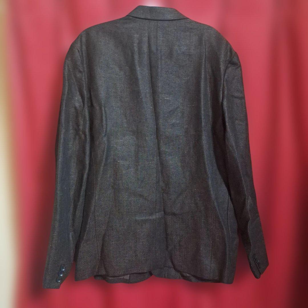 TODAYFUL Boyfriend Linen Jacket　チョコ　38