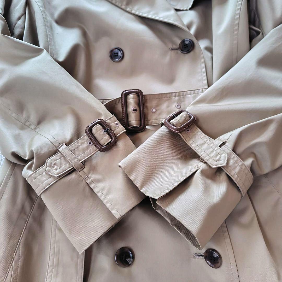 新品タグ付き　23区　44　コットンエステルギャバジン　トレンチコート　ベルト