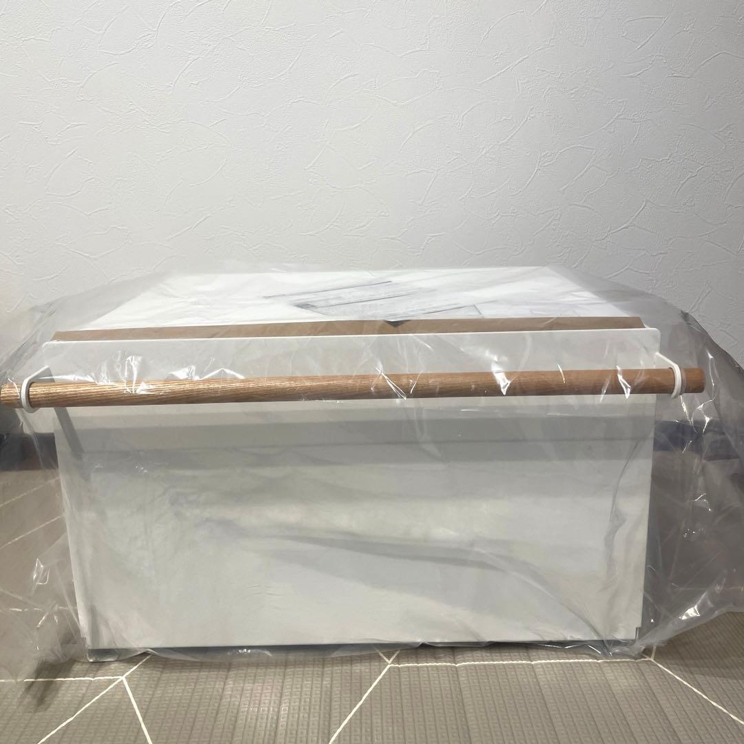 【新品未使用】ブレッドケース　トスカ　ホワイト　tosca 山崎実業