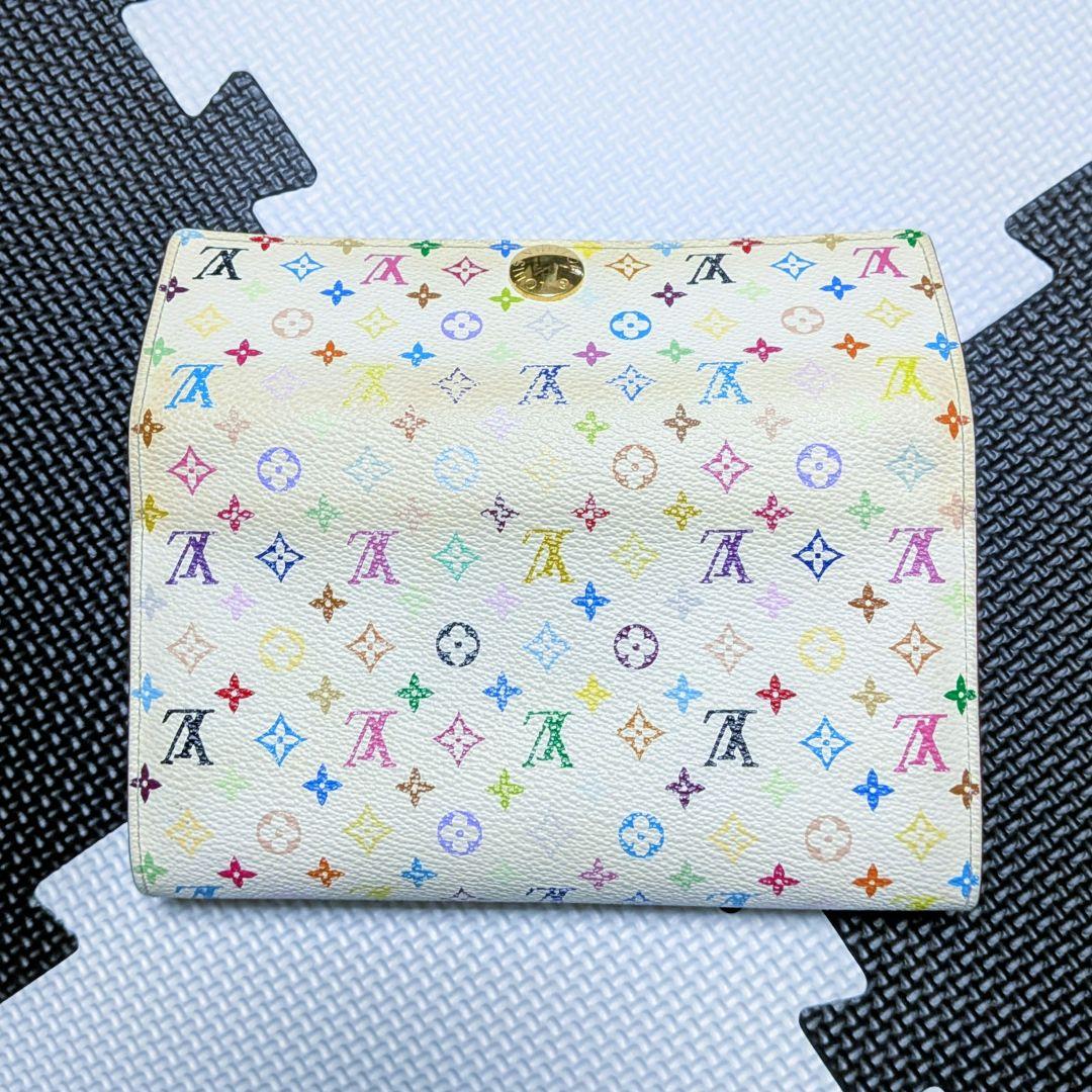 Louis Vuitton モノグラム マルチカラー ポルトフォイユサラ 長財布
