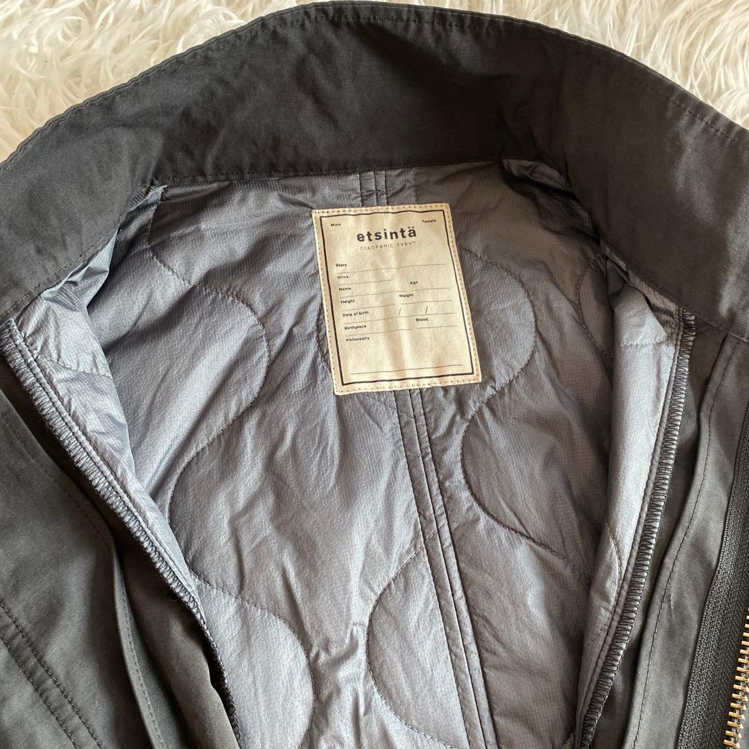 ハルetsinta エシンタ 切替マキシミリタリーコート チャオパニック