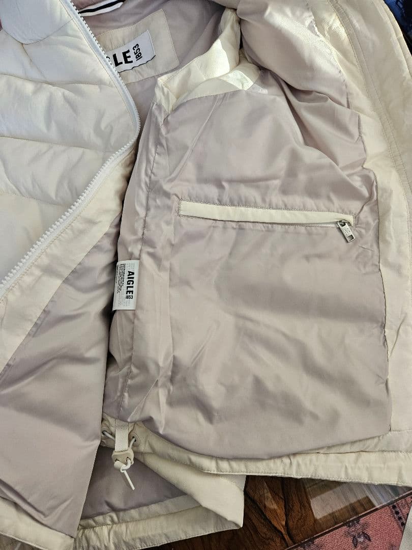 【定価の78%引】AIGLE キルティングダウンベストS