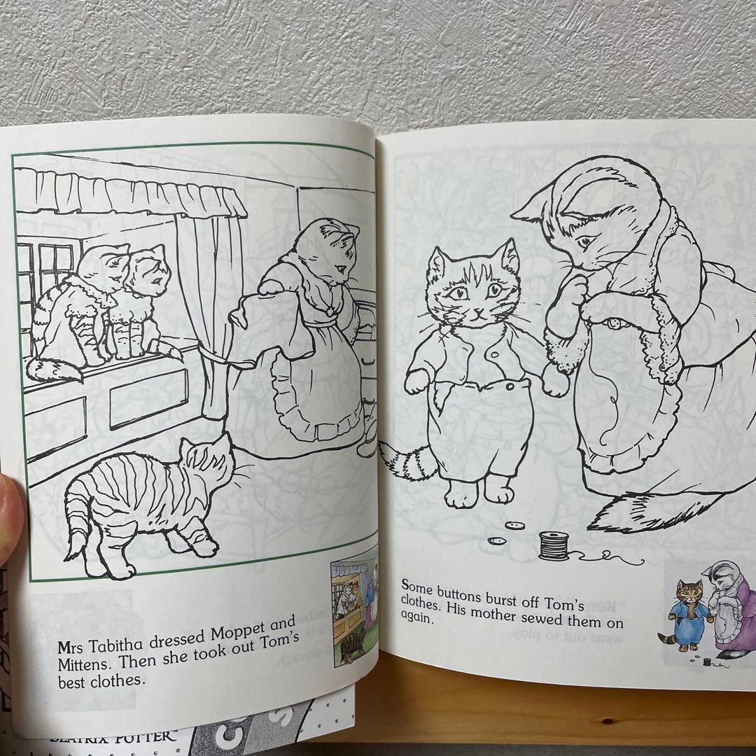 絵本・児童書 Ladybird Tom Kitten: Colour in Story