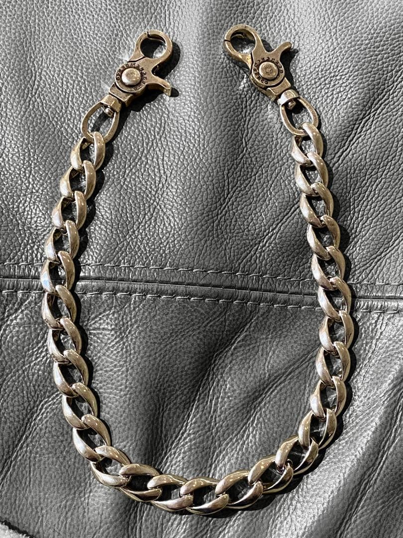 【一点物】　シルバー　アンティーク　ウォレットチェーン　　50cmm