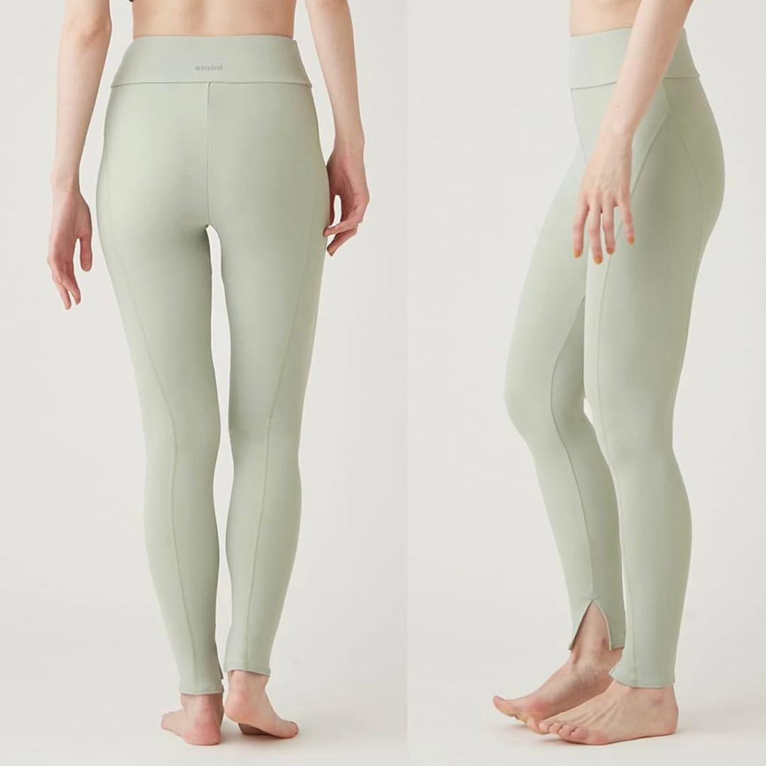 emmi yoga ヨガウェア ピラティス レギンス サイズ0 ブラック タグ付